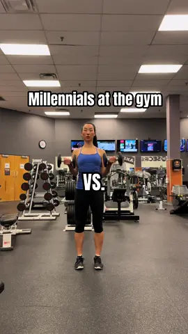 TRUE or FALSE? Let me know in the comments if this is accurate at your gym 🤣😉#GymTok #gymfit #millenials #genz #fitcheck #gymrats #gymoutfit #goodlifefitness #fyp #funnyvideos 