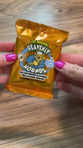 Heavenly Hounds relaxation squares is the best calming treat I’ve used for my nervous dog! 