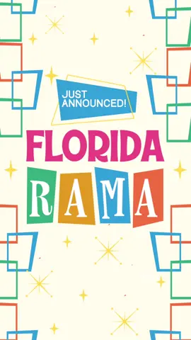 Big News! 🌟 Fairgrounds St. Pete is now FloridaRAMA! We're your ultimate full-service arts & entertainment destination. Check out what's new: 🍹 Bar Open Now & Cafe Coming Soon 🎨 Free Art Gallery: Chad Mize's 
