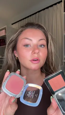 Replying to @w comment what powder blush you thing would match Saie Spicy the best!!! #blush #liquidblush #powderblush #makeup #drugstoremakeup 