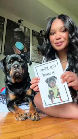 HAPPY TO SHARE OUR JOURNEY 🥹🤍 @Journals_by_Bec #rottweiler #rottweilersoftiktok #PetsOfTikTok #rottweilerfamily #rottie #rottiesoftiktok 