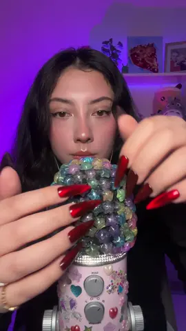 STAR 🌟 Mic Cover Scratching 🌟 ❤️ nails are from @✨ Alexa | The Nail Witch ✨ QUEENLY NAILS #asmr #asmrjade #asmrjadeyt #tingles #asmrsounds #tapping #scratching #pressonnails #asmrtingles #miccover 