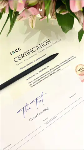 Professional Career Coach Certified. We offer best in class service and advice! Contact us today’#careercoaching #certification #expertsadvice #saudiarabia🇸🇦 