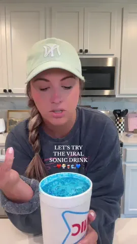 I’m already ready for another one tomorrow #sonic #sonicdrinks #oceanwater #drinktok #dirtysoda #sweetcream @SONIC Drive-In 