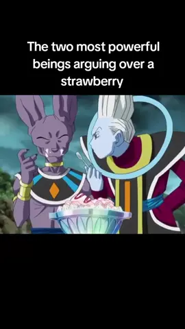They can still tear you apart regardless 😭🙏 #dragonball #fypシ #dbz #dragonball #whis #beerus #powerful #foryou 
