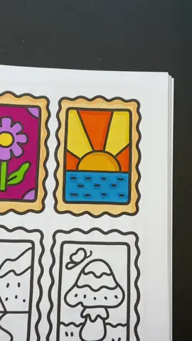 Summer vibes 💖 This page is from the @cocowyocoloring coloring book! #foryoupage #foryou #fyp #coloring #satisfying #colorwithme #coloringbook #alcoholmarkers #adultcoloringbook #cocowyocoloringbook 
