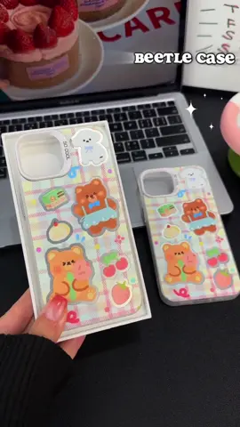 Very good-looking bear mobile phone case #This mobile phone case really grows on my heart #I found a treasure #mobile phone case #new product #girl's heart good thing