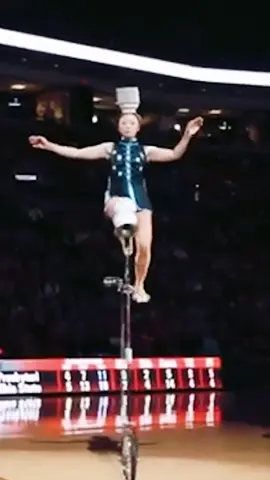 RED PANDA (Rong Niu) has been an NBA Halftime Show staple and fan favorite for many years. Some even consider her a bigger attraction than the game themselves.  (🎙️: @Jon Lee Brody) #aapi #chineseamerican #unicycle #redpanda #AAPI 