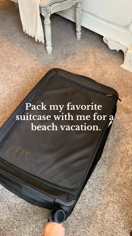 This isn’t an add. I just had to share with the girlies because it has saved me from having to carry 800 suitcases. LOL #beis @Beis Travel #suitcase #travel #organize #packing #beachvacay 