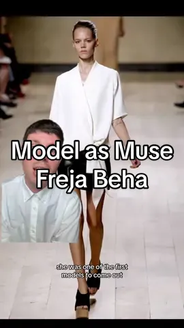 Model as Muse: Freja Beha Erichsen. Grace, beauty and mystery. Freja is the model of models and shes here to stay. #fashiontok #frejabehaerichsen #fashionmodels 