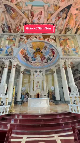 Nét đẹp nhà Thờ Công Giáo- Gx. Sầm Sơn Thanh Hoá #nguoiconggiao #trending #conggiaovietnam #conggiaovietnam⛪ #gtcgvn 