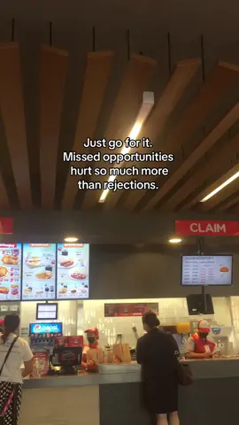 Opportunity only knock once. Grab it.