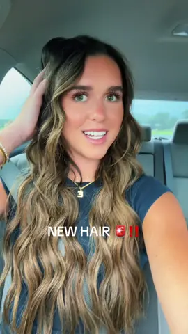 Im obsessed 🤩 #hairtransformation #newhair #hairextensions #hairtransition #foryou #fy 