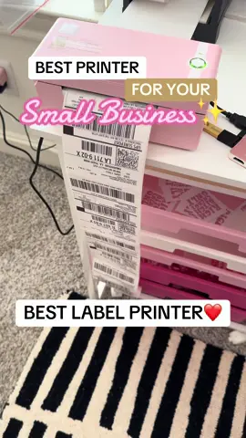 Best Label Printer For Your Small Business!✨ #howtostartabusiness #SmallBusiness #smallbusinesscheck #SmallBusiness #smallbusinesstips #thermalprinter 