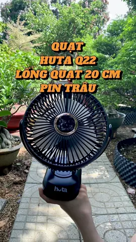 Quạt tích điện Huta Q22 Pin trâu #quattichdien #quatpintrau #quathuta10000mah 