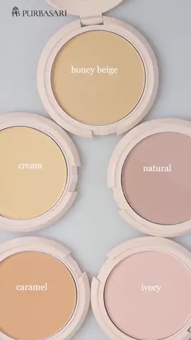 oil control matte powder by PURBASARI😍 kalian pakai shade yg mana nih beauties 😉🧚‍♂️#purbasari #beranda #makeup 