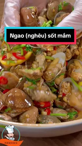 Cách nấu Ngao (nghêu) sốt mắm #namn3979   #nấuănmỗingày #ănngonmỗingày #họcnấuănngonmõingày #mónngonmỗingày #xuhuong   #learnontiktok #danhchoban #ngao #nghêu #hảisản