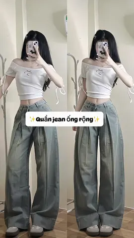 Quần form đẹp mấy bà uiii#reviewquanao #quandep #quanjean #jean #goclamdep #outfit #xuhuong #viral 