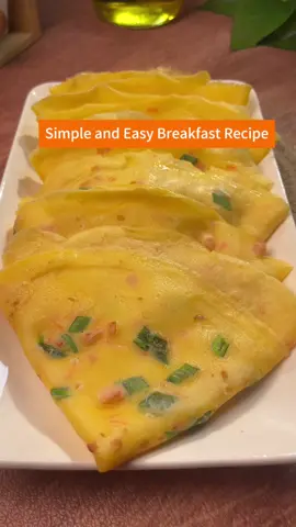 Simple and Easy Breakfast Recipe #chinesefood #chineserecipe #Foodie #deliciousfood #pancake 