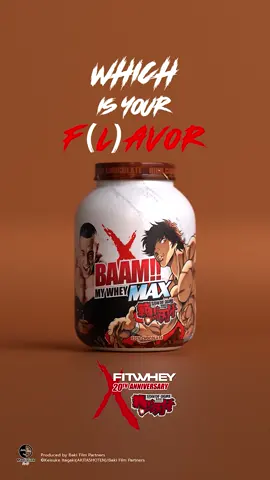 𝗕𝗔𝗔𝗠!! 𝗠𝗬 𝗪𝗛𝗘𝗬 𝗫 𝗕𝗔𝗞𝗜 เวย์สำหรับคนบ้าพลัง 🔥 โปรตีนแน่น แถมโคตรอร่อย เลือกรสที่ใช่ และปลดล็อคขีตจำกัดในตัวคุณ ** เฉพาะที่ #Fitwhey เท่านั้น ** #BaamxBaki #BAKi #whey #protein