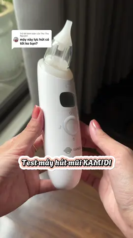 Trả lời @Thu Thu Nguyen Mình test máy hút mũi Kamidi cho mom nào quan tâm nhé ạ! Test lực hút, âm thanh của máy hút mũi Kamidi #mayhutmui #testmayhutmui #mayhutmuiKAMIDI #KAMIDI #kamidivietnam 