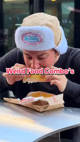 Trying Stranger’s Favourite Food Combinations! 👀 #foodreview #challenge #food #combination #dessert 