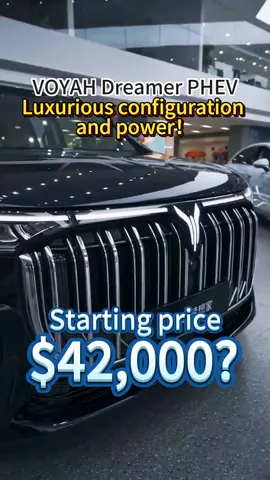 VOYAH Dreamer PHEV#VOYAH #car#carforyou #fyp #phev #chinesecar #carexport 