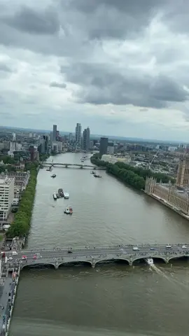 London view by london eye #fyp #londoneye #view #visituk 