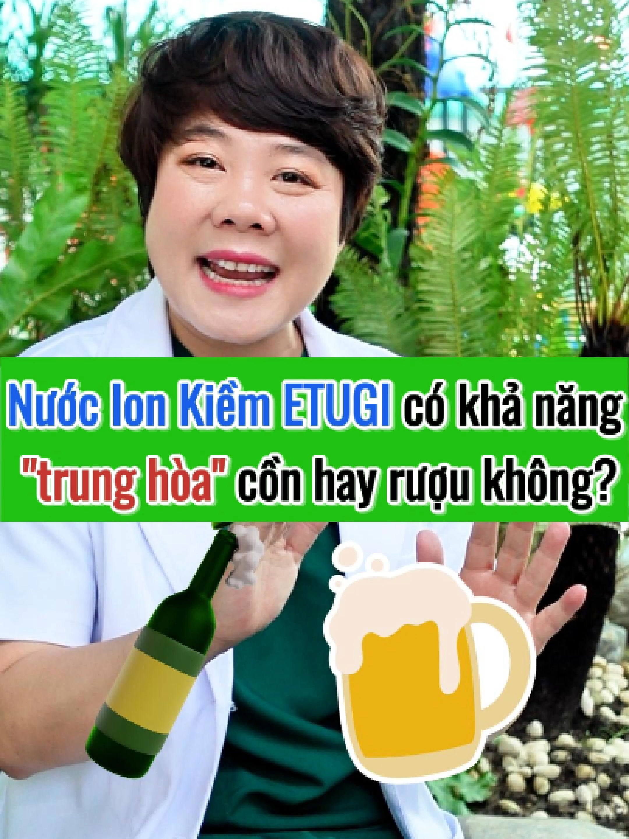 Nước ion kiềm ETUGI có khả năng 