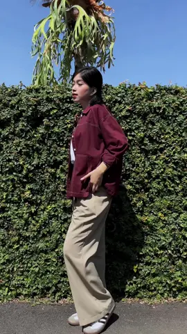 Wine color jacket is >>> #outfitinspo #winejacket #dizaynofficial 