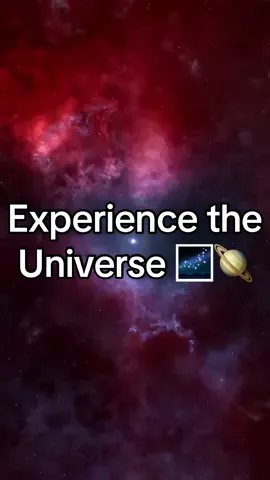 Experience the universe 🌌🪐 #universe #space #cosmos #experience 