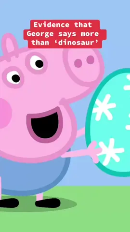 It’s not just “dinosaur” guys! 👀 New skills unlocked! #newskills #peppapig #parentsoftiktok #babiesoftiktok