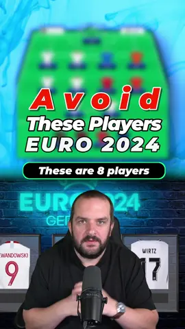 Players to AVOID for Matchday 1 | Euro 2024 fantasy Tips #euro2024