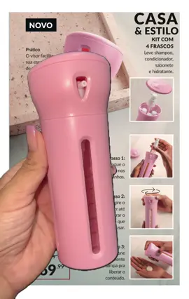 Kit viagem Dispenser  Kit com 4 frascos 🙌🏼 Leve shampoo, condicionador, sabonete e hidratante. Disponível em oferta no ciclo 09. Compartilhe e boas vendas 🛍️🛒✨ #CasaEstiloAvon #KitViagem #CasaEstilo #Avon @consultoria.naturaeavon #silviabatistagn 