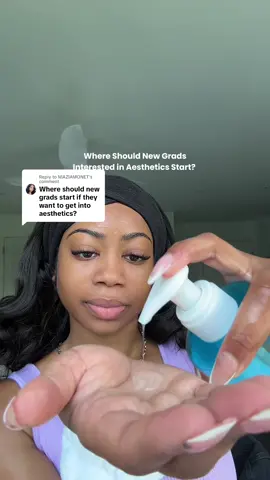 Replying to @NIAZIAMONET Sorry for the very delayed response but based on my experience this is where I feel like new grads interested in Aesthetics should start. Some applications I saw for aesthetics even required 1-2 years of critical care experience. Hope this helps ☺️ #newgradnurse #nursesoftiktok #aestheticnurse #nursetok 