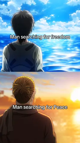 🕊🕊#anime #capcut #vinlandsaga #eren #AttackOnTitan #animeedit #erenjaeger #attackontitans #sea #freedom #peace #man 