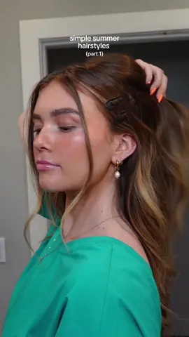 summer hair inspo series starting nowwww✨💓🤭🌸🫶🏼 #summerhairinspo #hairclips #hairinspo #summerhair #summerhairstyles