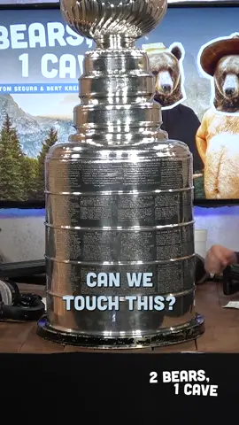 Who do you have bringing home the Stanley Cup? 🏆 Ep. 20 #2bears1cave #StanleyCup #hockey #nhlplayoffs #NHL 
