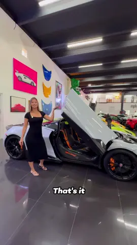 How to open a Mclaren 720s door! 😱 #mphclub #mclaren #720s #cartip 