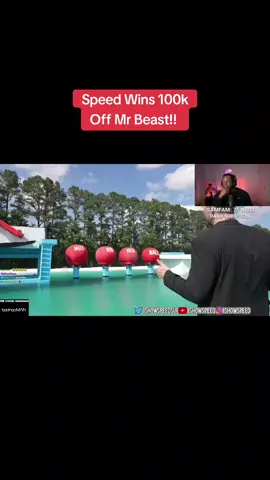 Samham Reacts To Speed Winning 100k From Mr Beast!! #mrbeast #ishowspeed #fyp #viral #ksi #reacts #foryoupage #streaming @samham 