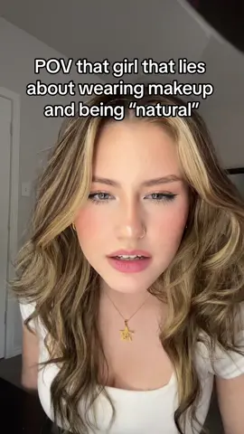Thats a big N O #pov #makeup 