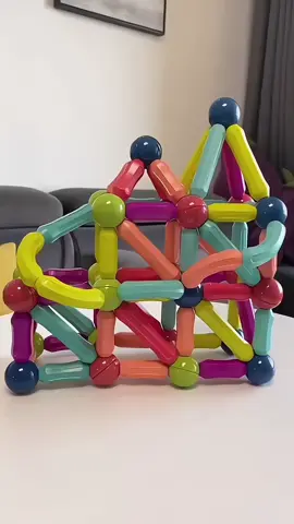 Magnetic 3d stick ball building block!!#toysforkids #toy #magnetictoys #kidstoys #children #fpyシ #goodthing 