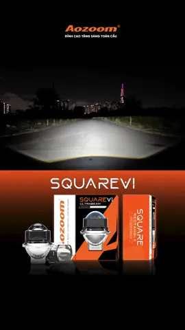 AOZOOM SQUARE VERSION 1 Seri BI vuông dành cho những dòng xe choá hẹp và siêu hẹp #AOZOOM 