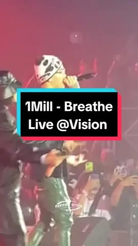 1MILL - Breathe Live @Vision x festival ( Lyrics video ) 📸 : Cheech NP #1mill #visionxfestival #lilmosey #jjmall #lyrics #lyricsvideo #rapper #rapperstyleth #fyp 