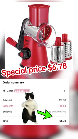 Multifunctional drum vegetable cutter Hand-cranked rotary grater 3 in 1 #multifunction #cutvegetables #kitchensupplies #roller 