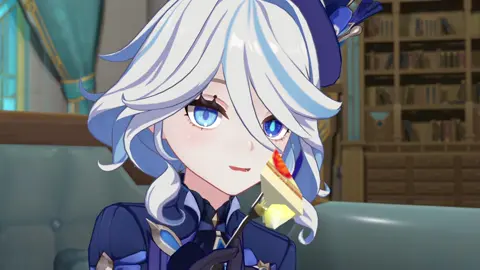 Furina Eating Cake #GenshinImpact#furina