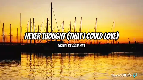 Never Thought (That I Could Love) - Dan Hill