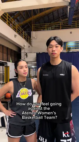 Special guests Dave Ildefonso and Sel de Dios join in the Lady Eagles’ practice! 🏀💙🦅   