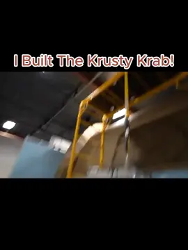 I Built The Krusty Krab! #built #house #funny #fyp 