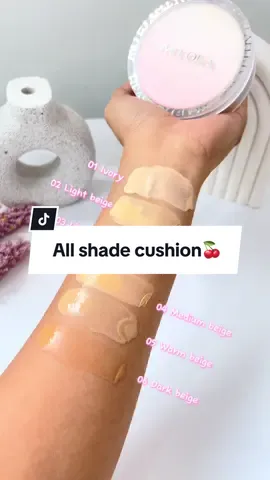 Ini nih all shade Implora Healthy Glow Cushion🥰🍒 #imploracosmetics #ApprovedbyMe #wajibpunyaimplora #imploracushion #bikinpangling 